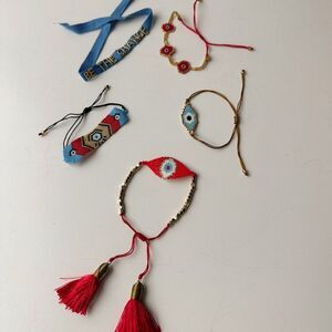 Set of 5 Miuyki Bracelets Embellished by Wellth Spirit